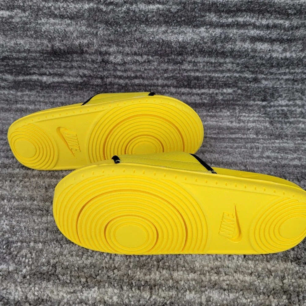 Nike Kobe Offcourt Slide Mamba Mentality Yellow Black Men‎ 11 New